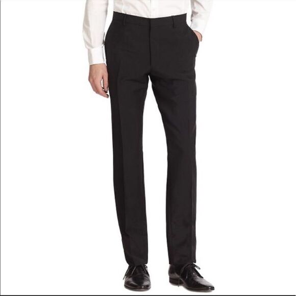 Burberry Black Milbank Trouser Pants NWT